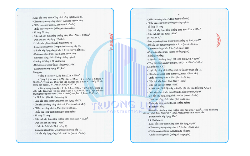 Phạm vi công việc Trường Lũy thực hiện
