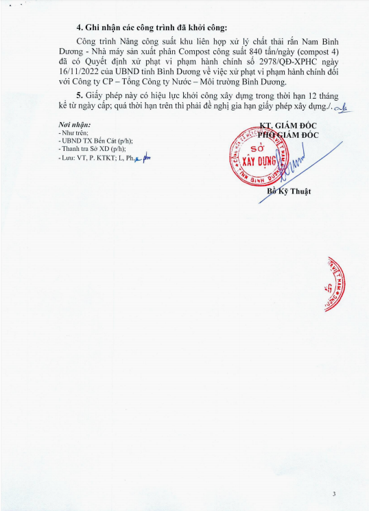 Tổng quan Dự án xin giấy phép nâng công suất Khu liên hợp xử lý chất thải rắn Nam Bình Dương