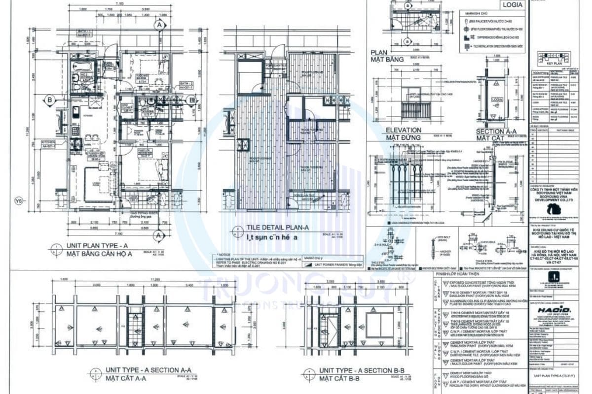 Hướng dẫn cách đóng dấu bản vẽ hoàn công