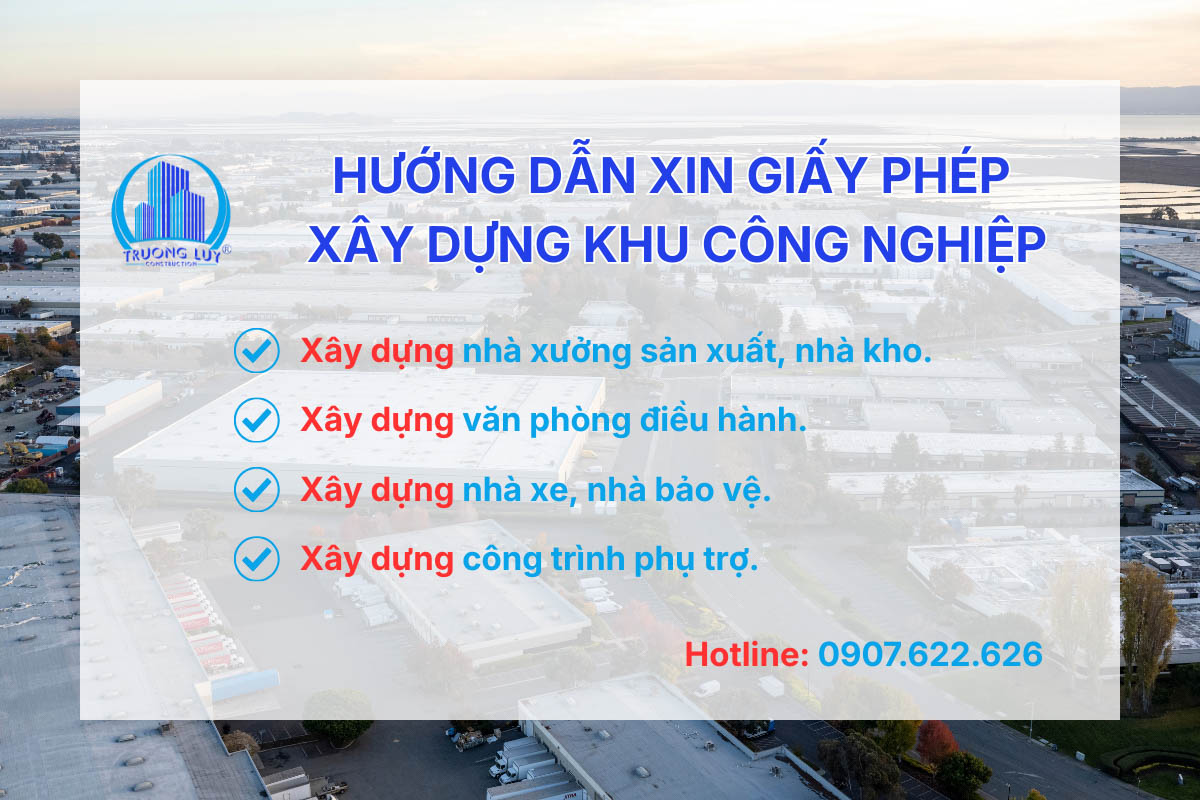 Hướng dẫn xin giấy phép xây dựng trong khu công nghiệp