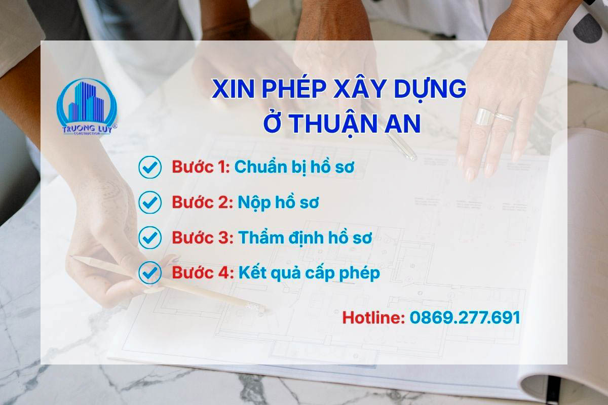 Xin giấy phép xây dựng ở Thuận An Bình Dương