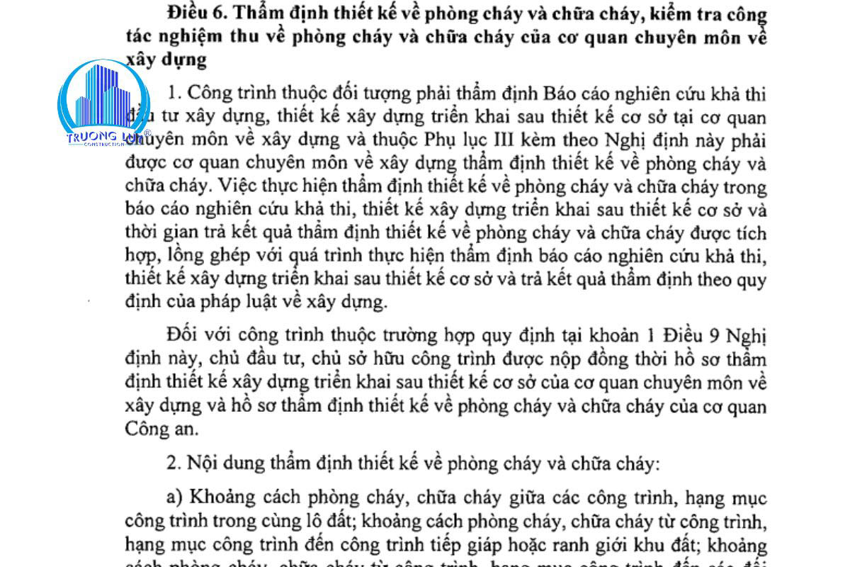 Hồ sơ thẩm định pccc gồm những gì? Danh mục giấy tờ và thủ tục mới nhất