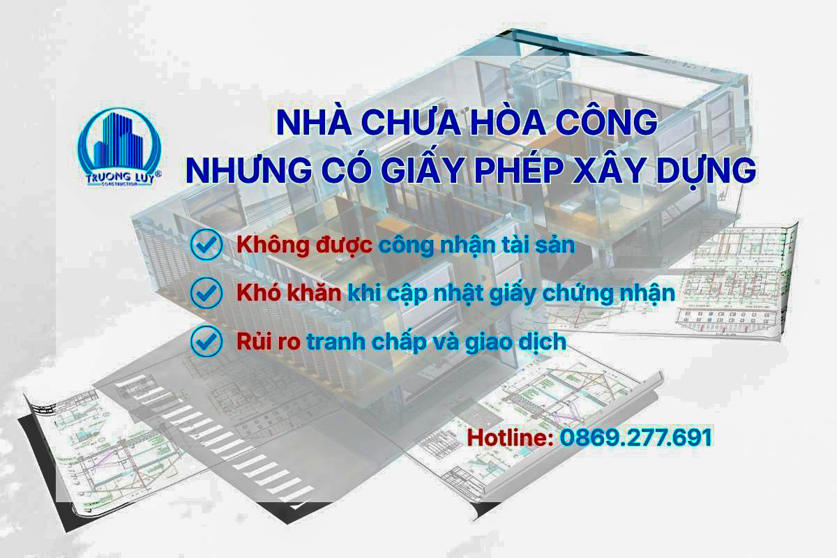 Rủi ro pháp lý khi chưa hoàn công