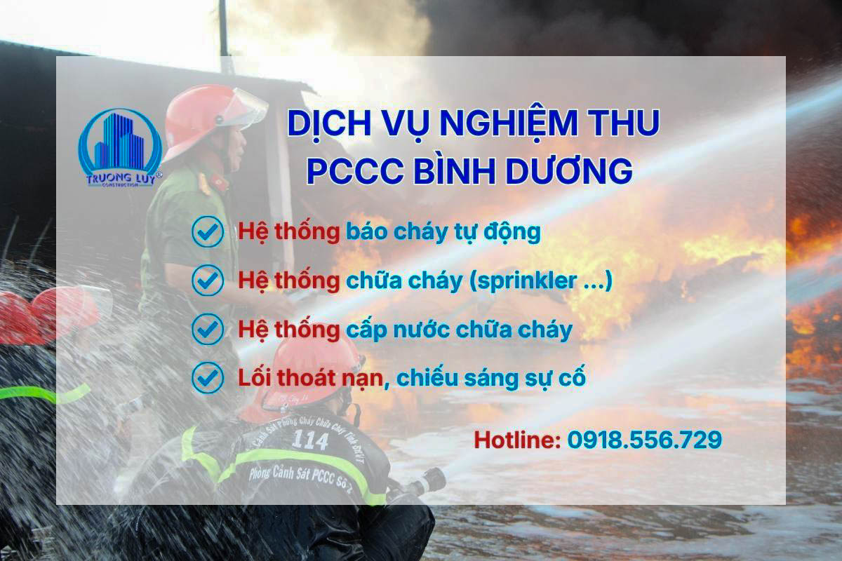Dịch vụ nghiệm thu PCCC Bình Dương