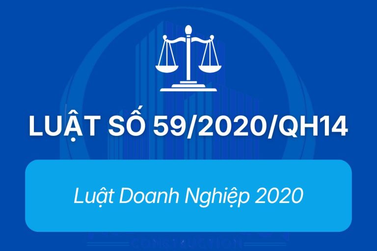 Luật Doanh Nghiệp 59/2020/QH14