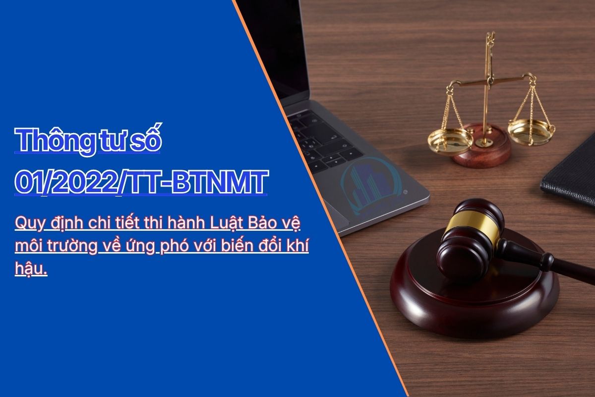 Thông tư 01/2022/TT-BTNMT