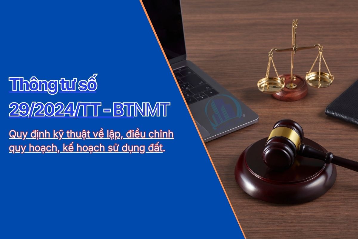 Thông tư 29/2024/TT-BTNMT