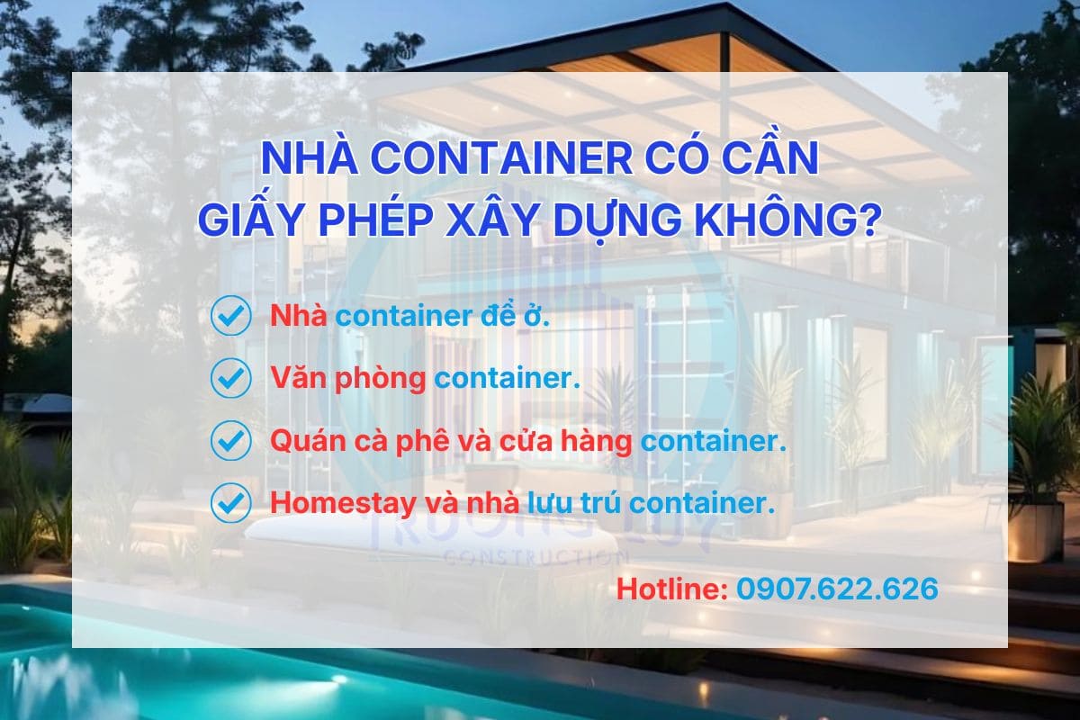 Nhà Container Có Cần Giấy Phép Xây Dựng Không?