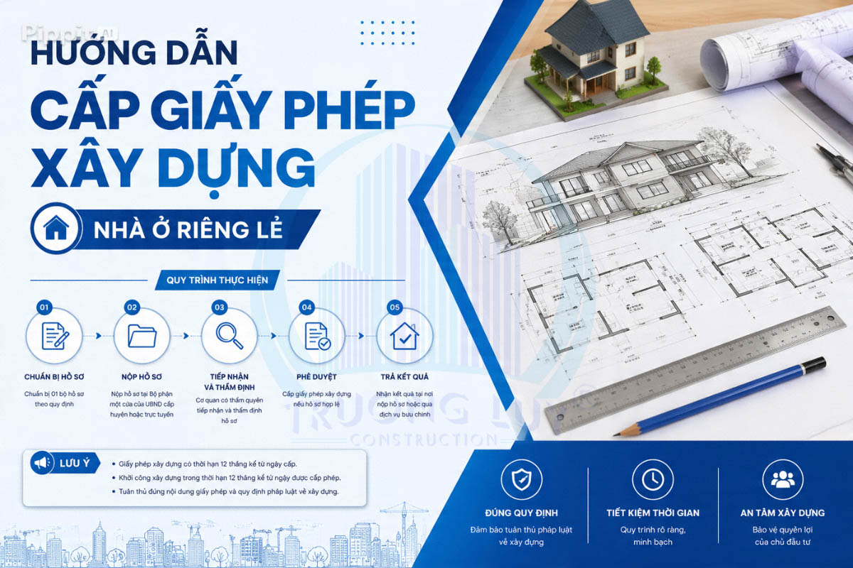 Hướng dẫn cấp giấy phép xây dựng nhà ở riêng lẻ - Thẩm quyền cấp giấy phép xây dựng thuộc về cơ quan nào?