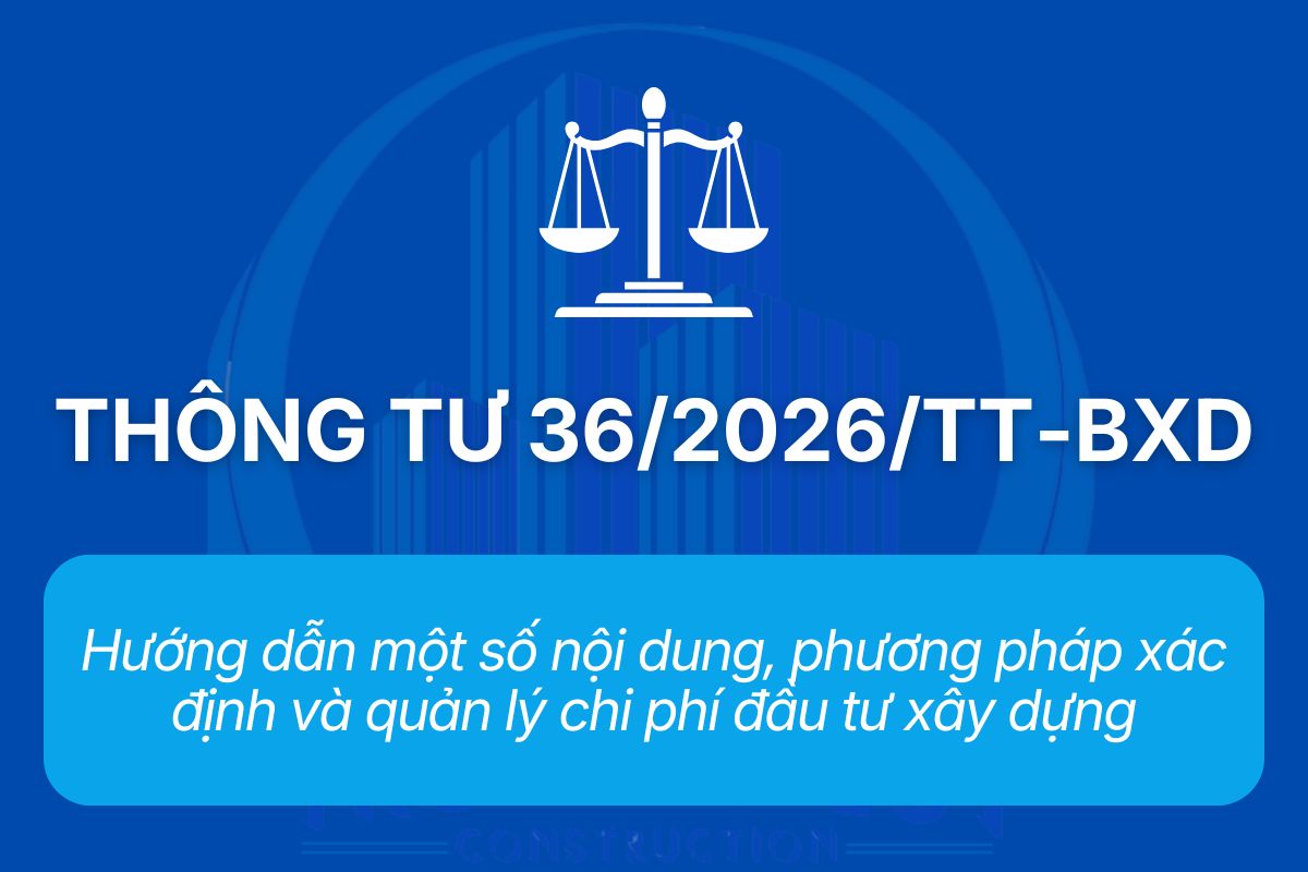 Thông Tư 36/2026/TT-BXD