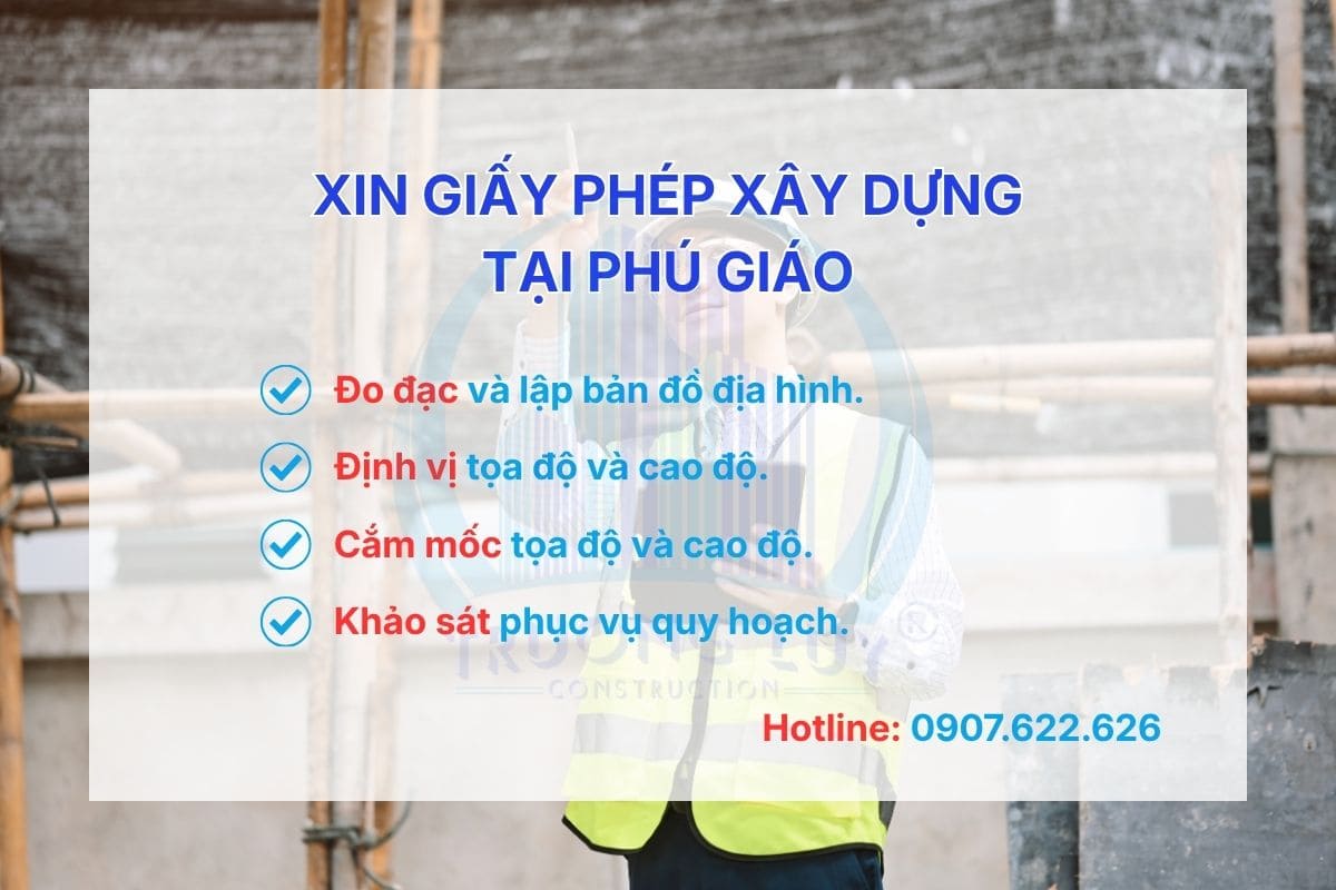 Giấy phép xây dựng tại Phú Giáo