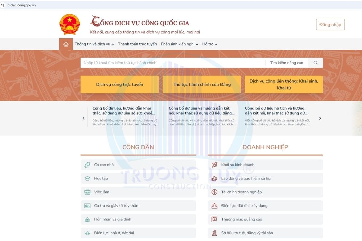 Thủ tục xin giấy phép xây dựng Online là gì?